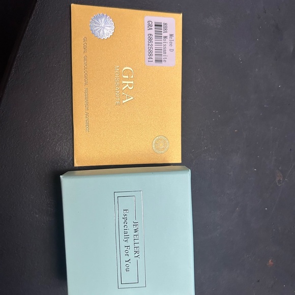 4mm Moissanite Tennis Chain 20 inch Necklace-VVS D-925 Sterling. Passes test. - Picture 7 of 14